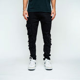 Pali Denim Black Pocket Jeans