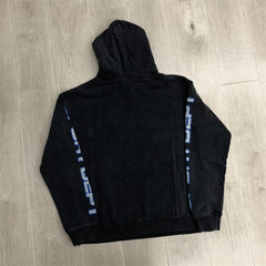 VALLEY Black Valley Dreams Sport Dept Graphic Zip‑Up Hoodie Unisex Oversized Jacket