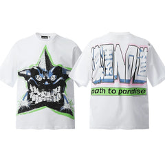 Hellstar White Star Monster Graphic Tee