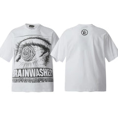 Hellstar White Eye Brainwashed Graphic Tee