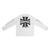 West Coast Choppers Cross Print ERD Stylist Same Style Waffle Sanskrit Long Sleeve (1)