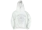 Sp5der Rhinestone Logo Hoodie