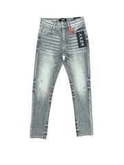 Anom Grey Wash Skinny Jeans