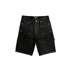 Mixed Emotion Wax Jorts