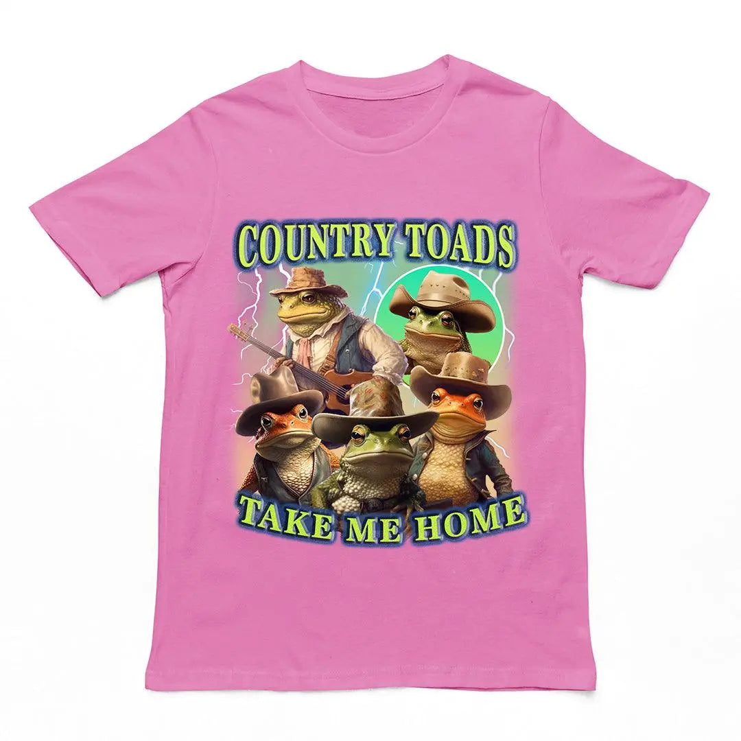 Country Toads Take Me Home t-shirt
