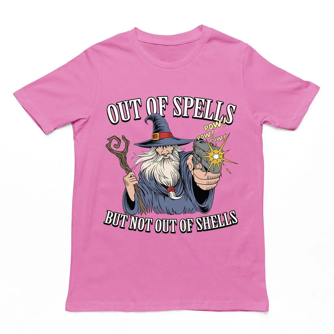 Out of Spells but Not Out of Shells T-Shirt