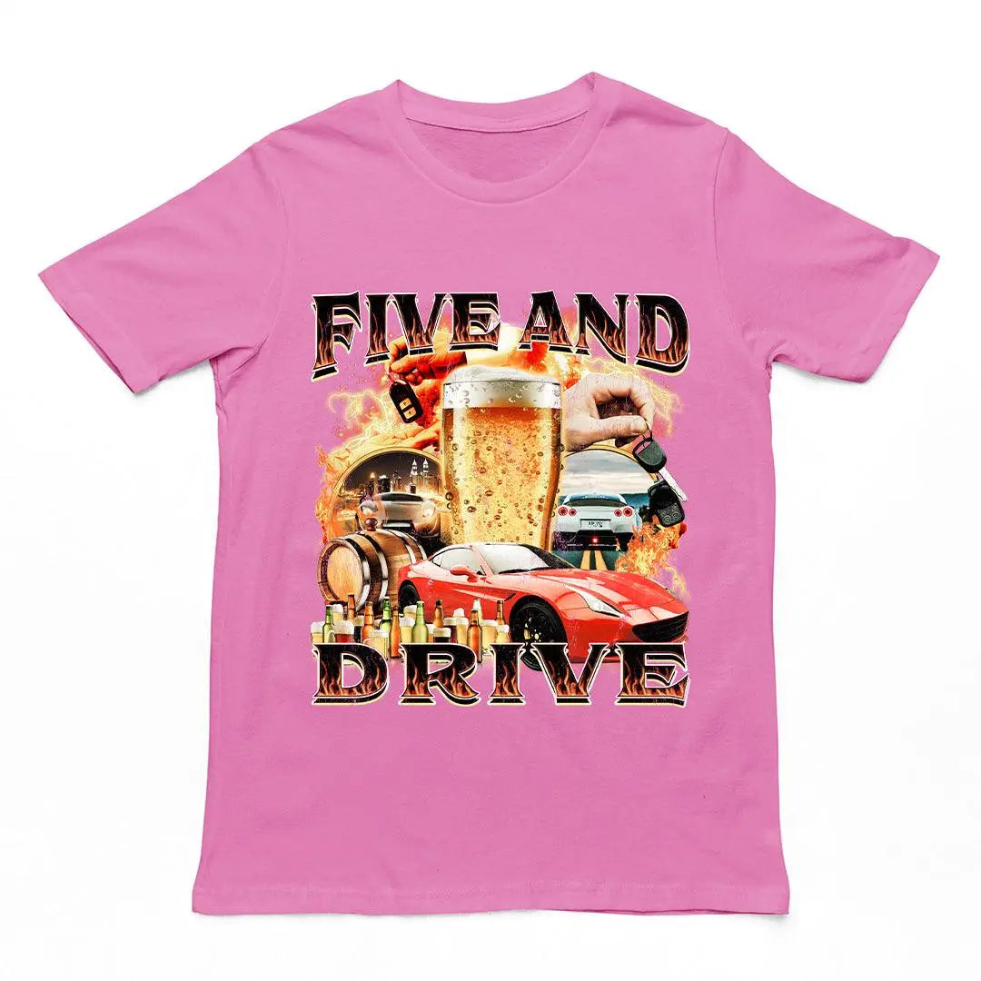Five and Drive t-shirt