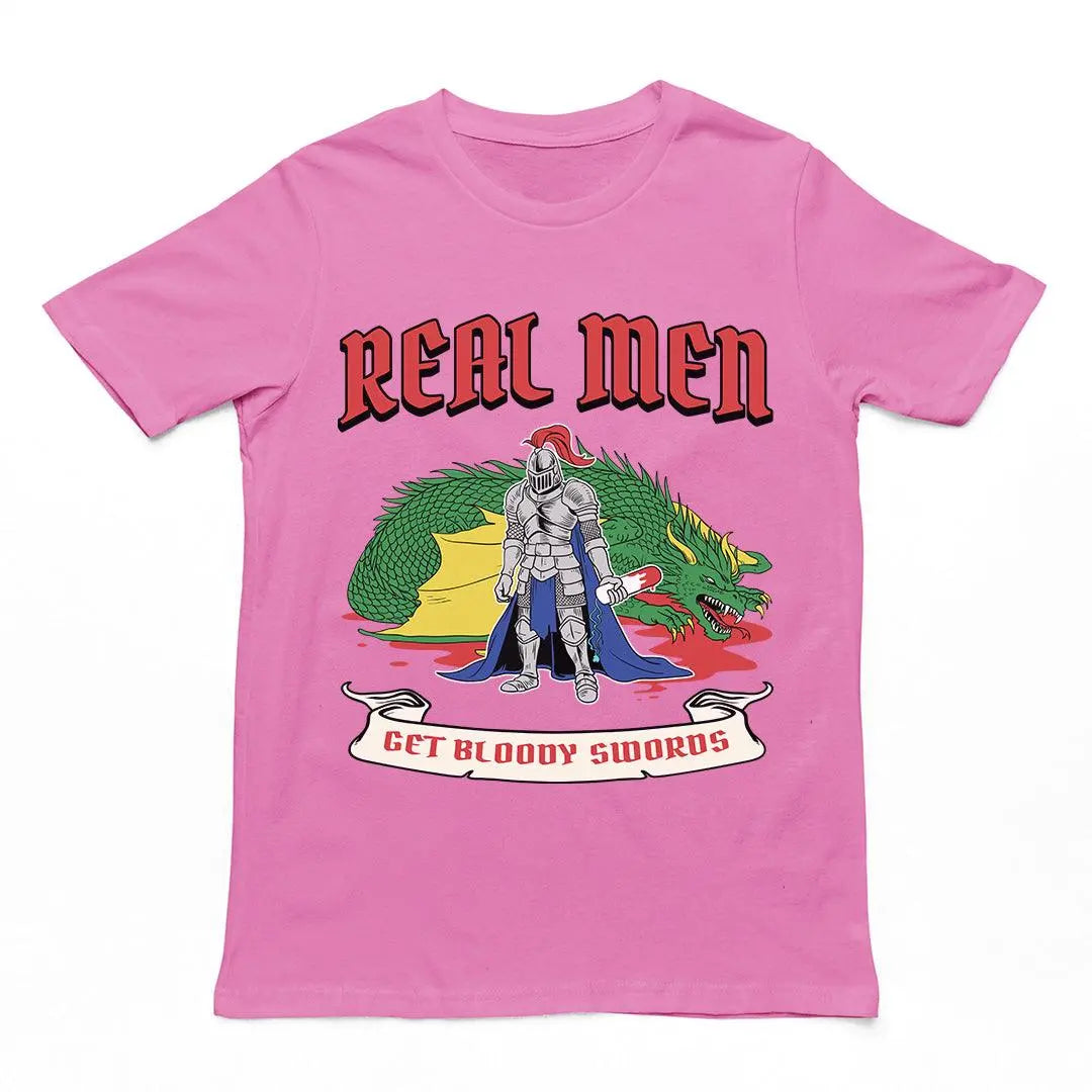 Real Men Get Bloody Swords T-Shirt