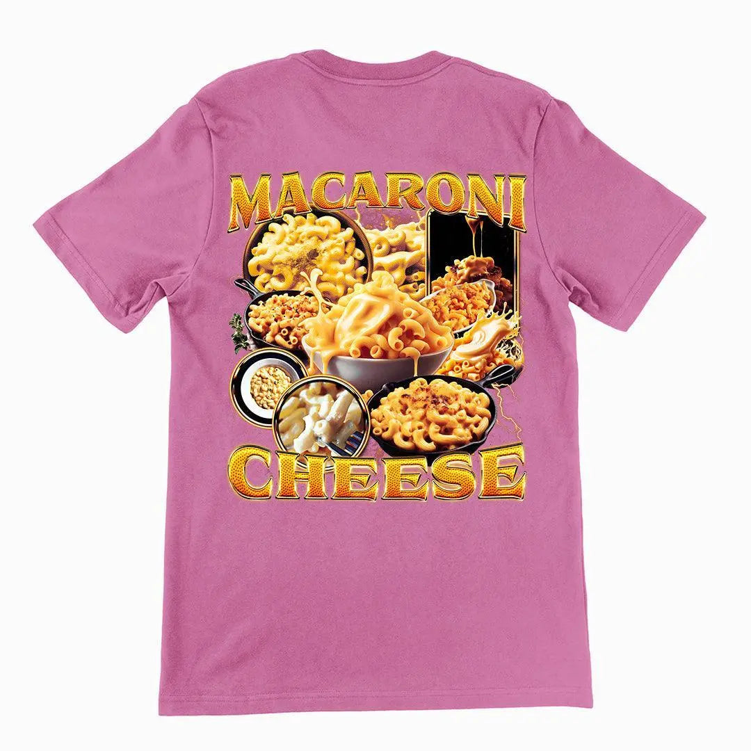 Macaroni Cheese t-shirt (backprint)