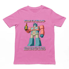 Yeah I'm trans- transporting this beer into my mouth T-Shirt