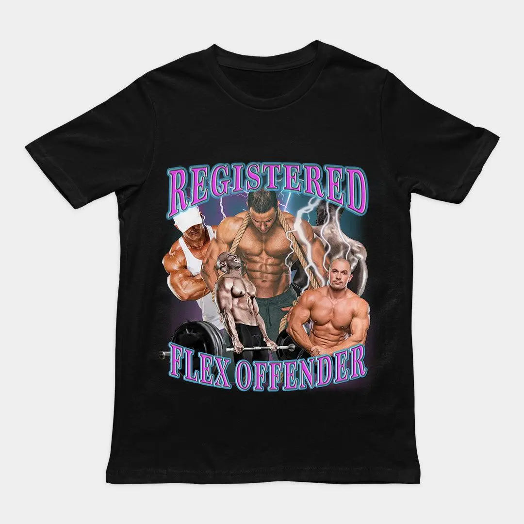 Registered Flex Offender Gym t-shirt