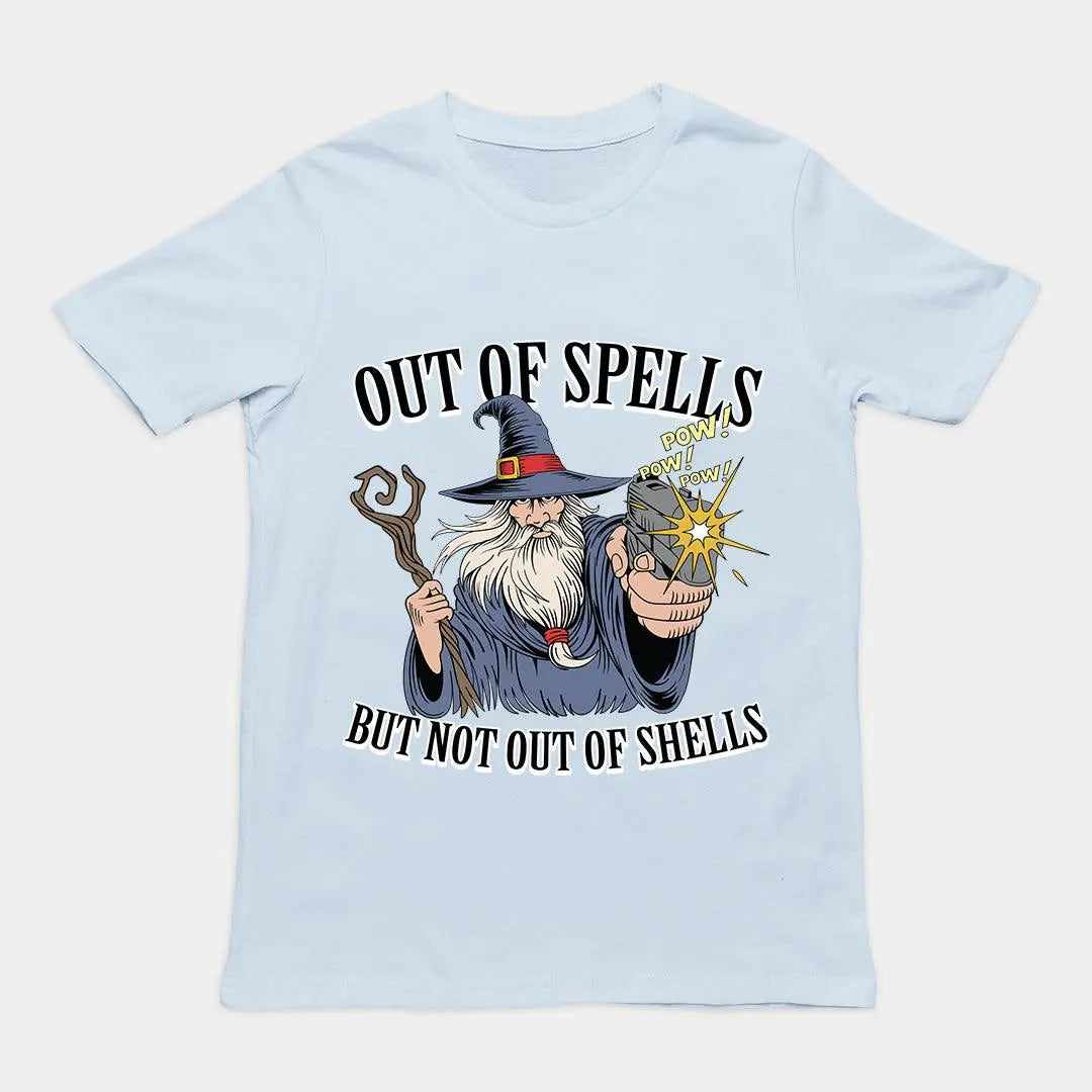 Out of Spells but Not Out of Shells T-Shirt