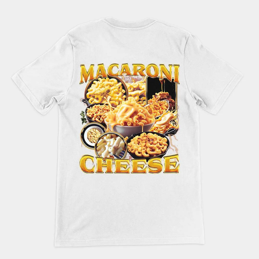Macaroni Cheese t-shirt (backprint)