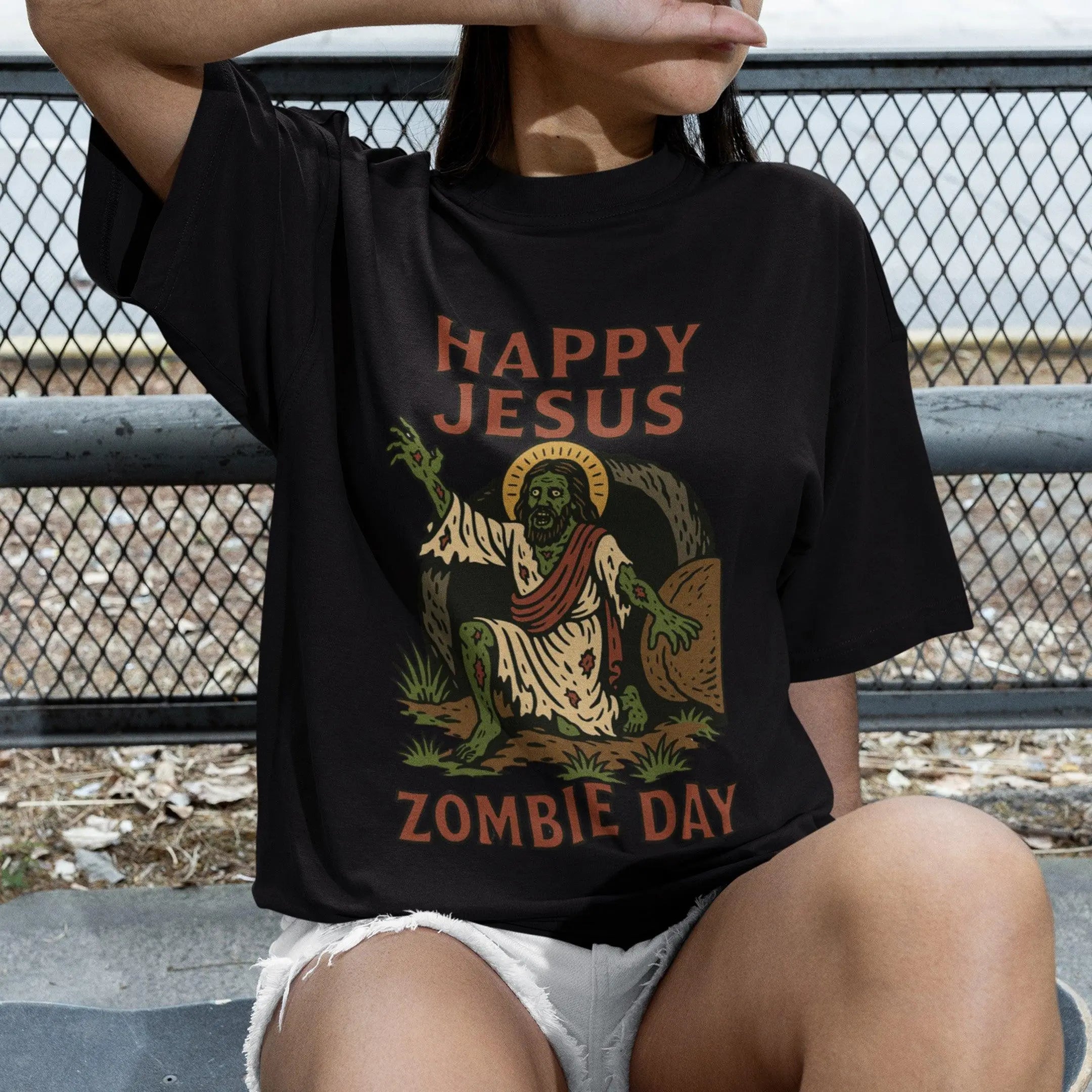 Happy Jesus Zombie Day T-Shirt