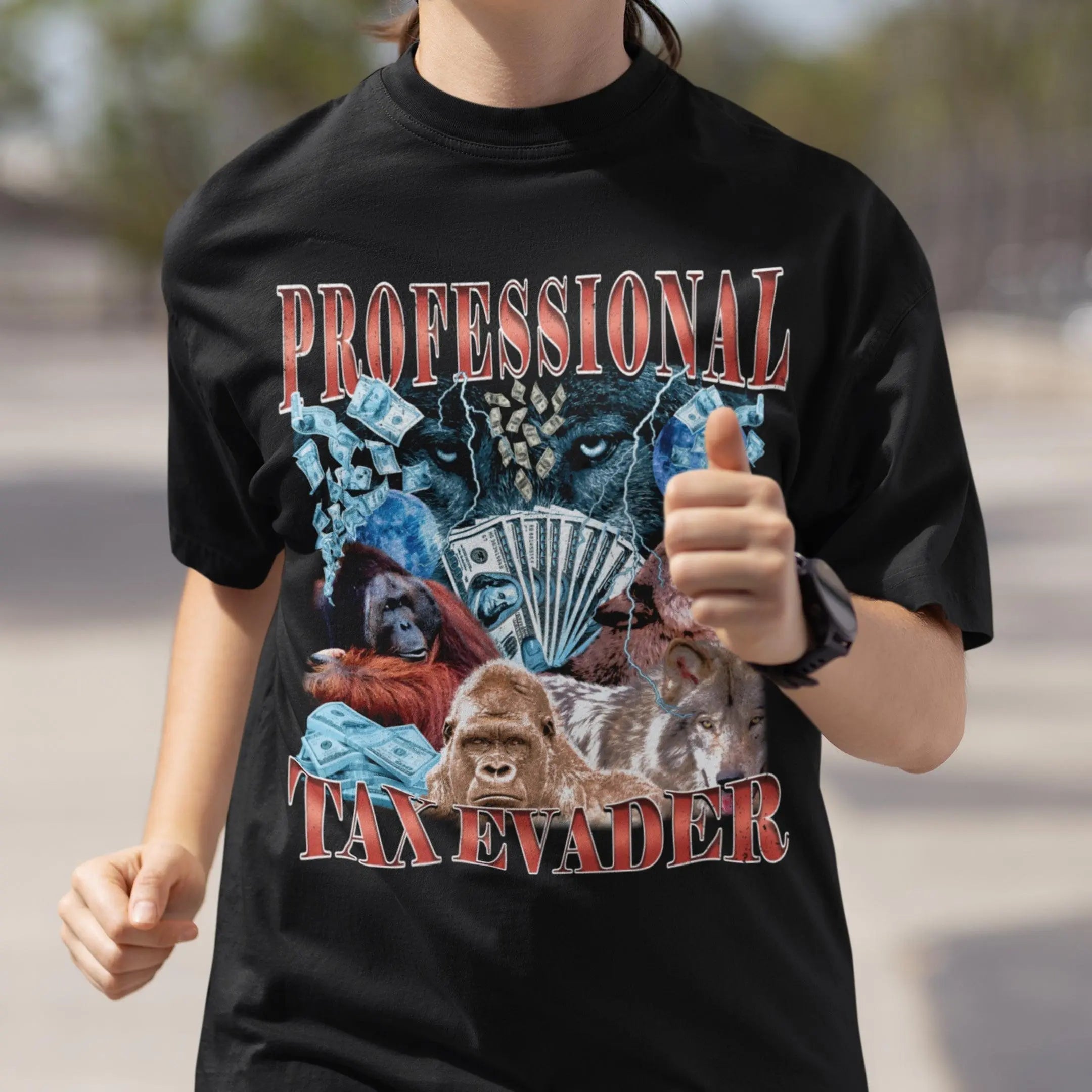 Professional Tax Evader T-Shirt