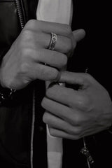 CHROME HEARTS DAGGER SPACER RING  6MM