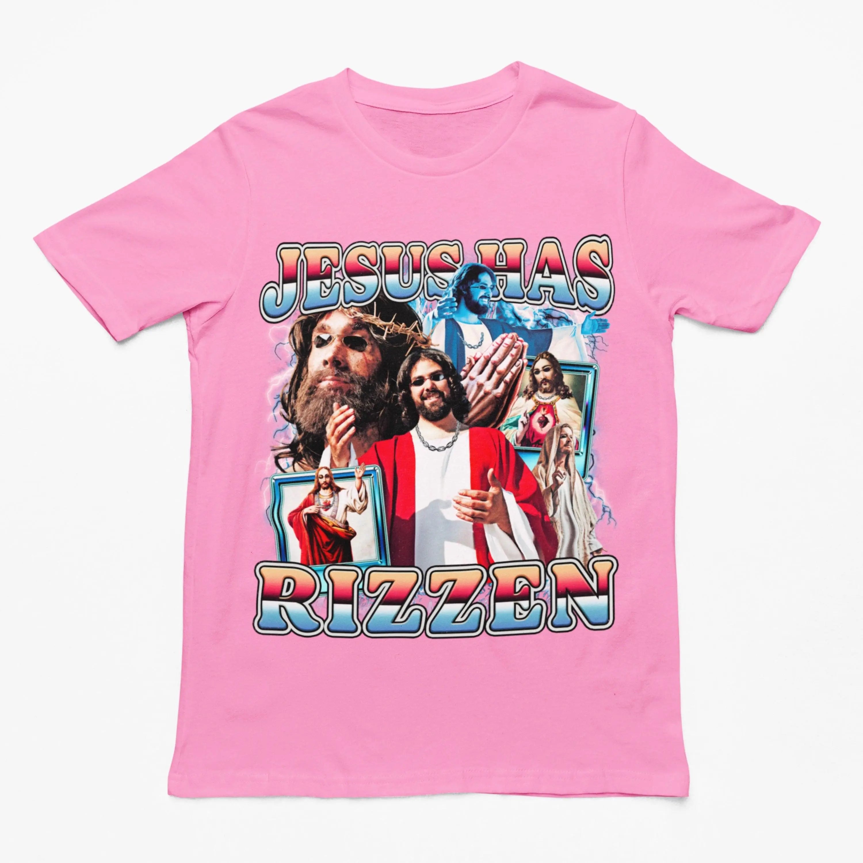 Jesus Has Rizzen (Updated Design!) t-shirt