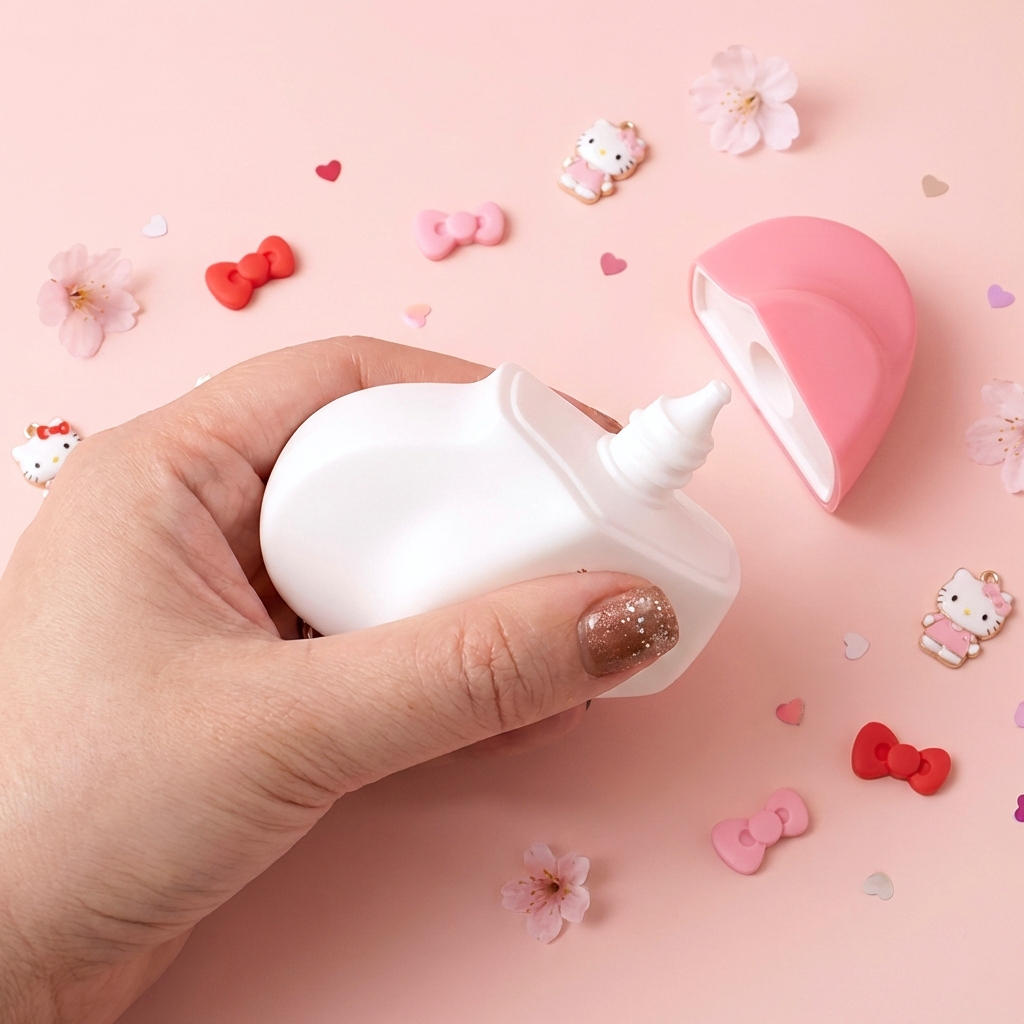 Sanrio Heart Compact Hand Cream – Japanese Edition
