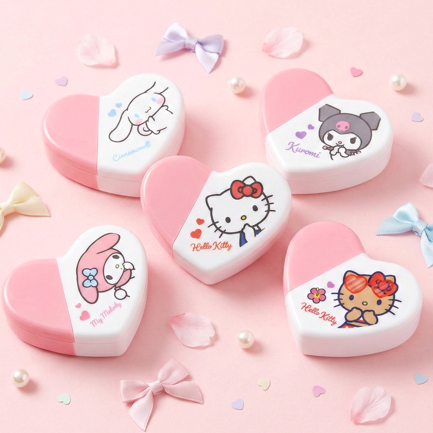 Sanrio Heart Compact Hand Cream – Japanese Edition