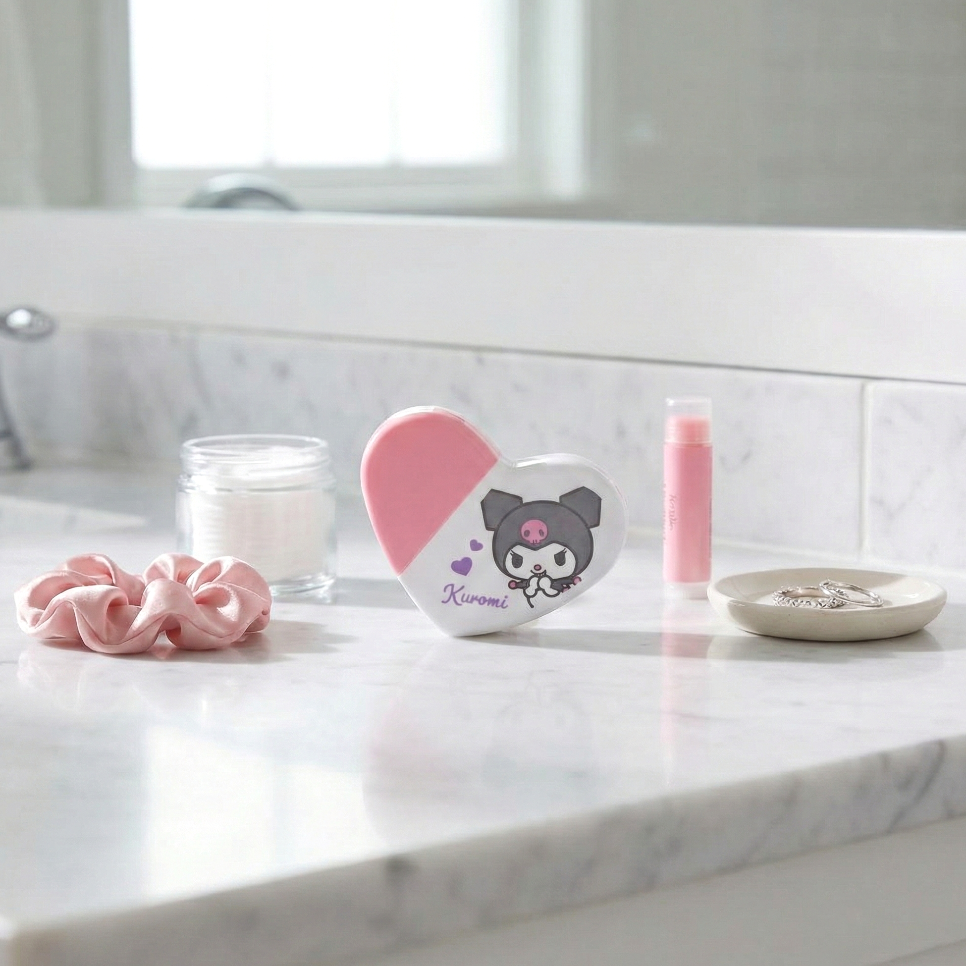 Sanrio Heart Compact Hand Cream – Japanese Edition