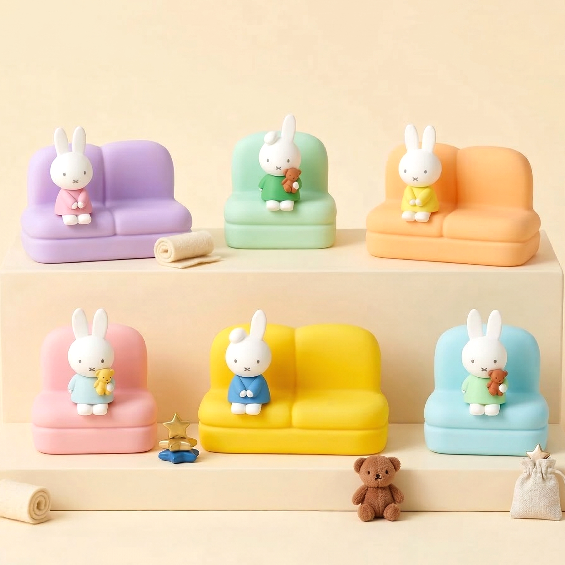 Miffy Sofa Phone Stand - Surprise Box