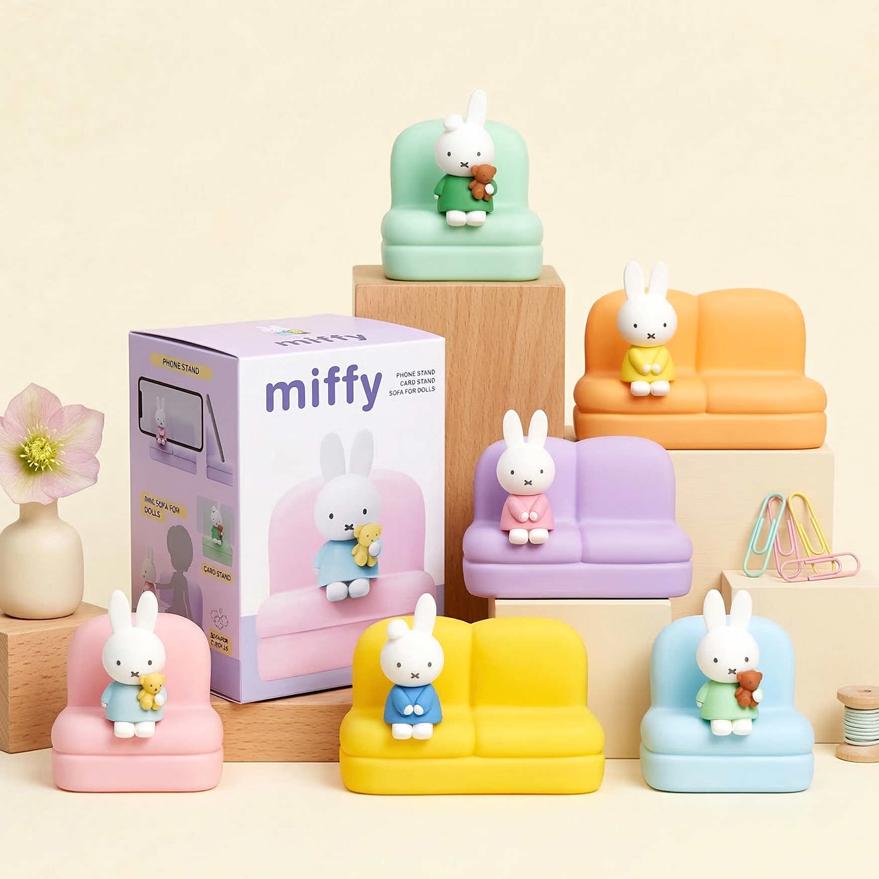 Miffy Sofa Phone Stand - Surprise Box