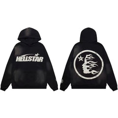 Hellstar Light Blue Skull Hoodie