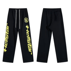 Hellstar Black Yellow Label Sweatpants