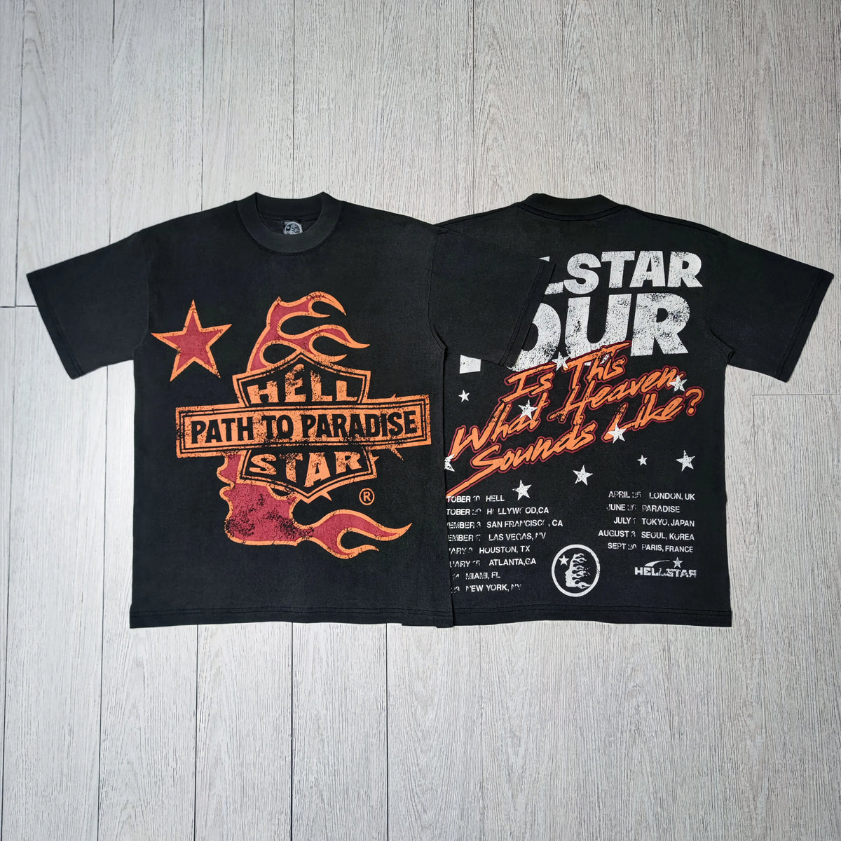 Hellstar Path To Paradise Flame Tour Tee