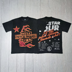 Hellstar Path To Paradise Flame Tour Tee