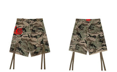Hellstar Camo Print Shorts