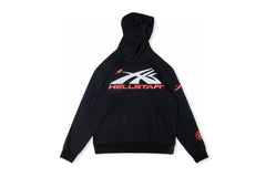 Hellstar Red Star Logo Black Hoodie