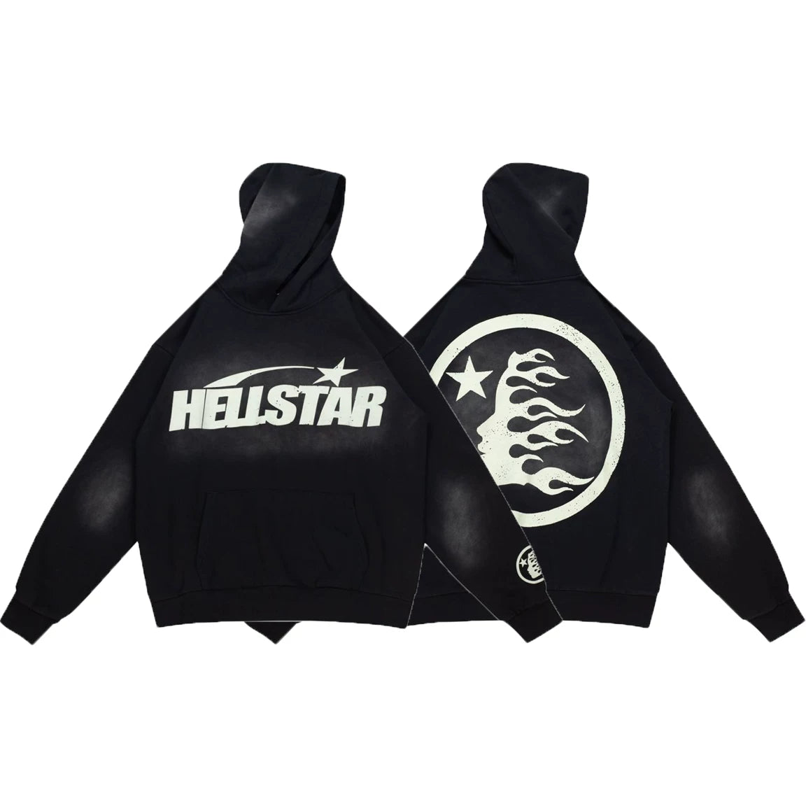 HELLSTAR Star Circle Logo Hoodie