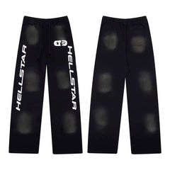 Hellstar Black Distressed HELLSTAR Sweatpants