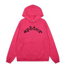 Sp5der Signature Hoodie - Hot Pink / Heavy Fleece Lined