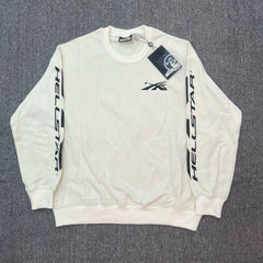 Hellstar Off White Crewneck Sweatshirt