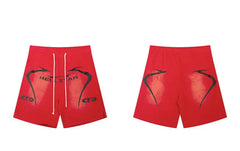 Hellstar Red Graphic Shorts