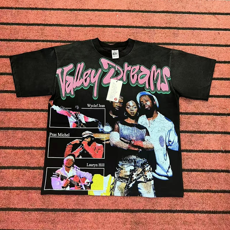 Valleydream Black Valley Dreams Group Portrait Vintage Graphic T-Shirt