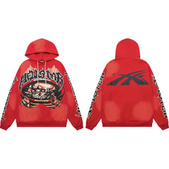 Hellstar Red HELLSTAR Print Hoodie
