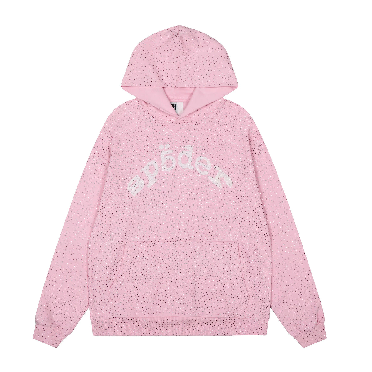 Sp5der Graphic Pullover - Light Pink / Soft Light Fleece
