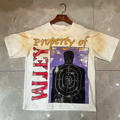Valleydream White Stained Property Of Valley Target Vintage T-Shirt