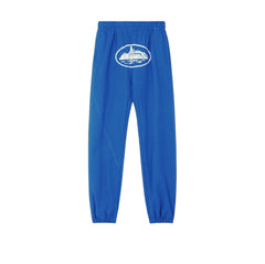 Royal Blue Vintage Graphic Sweatpants – Oversized Streetwear Joggers