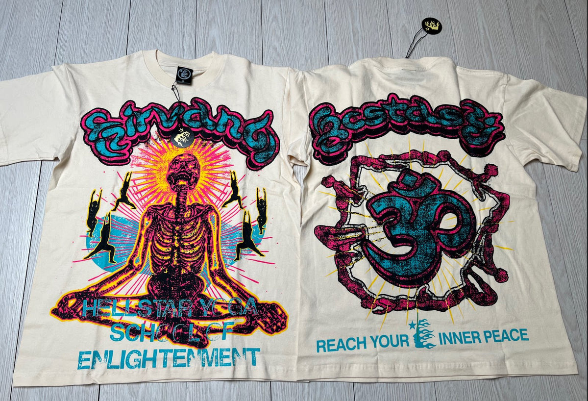 Hellstar Meditation Skeleton Graphic T-shirt