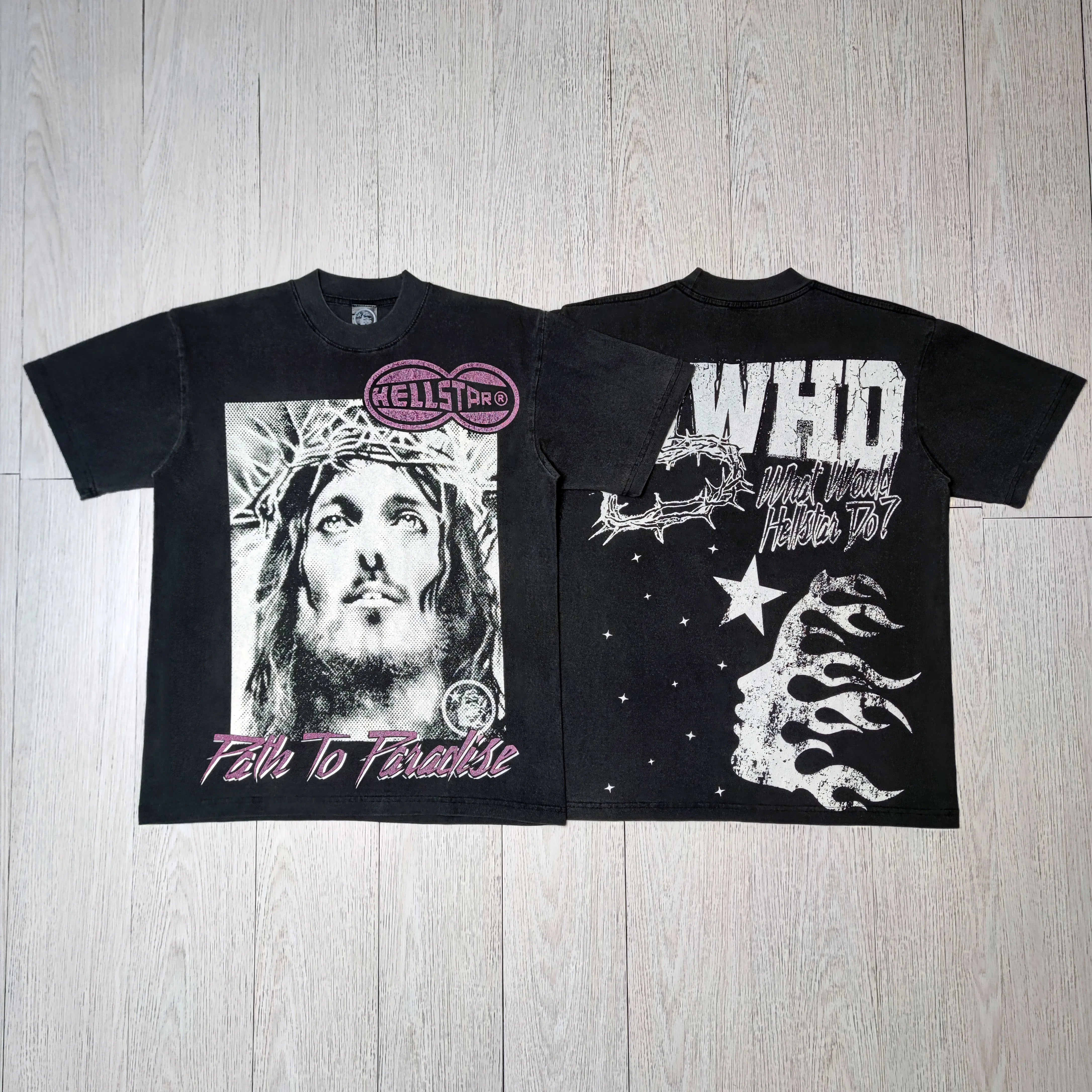 Hellstar Path To Paradise Portrait Graphic T-shirt