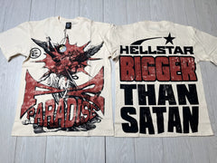 Hellstar Bigger Than Satan Explosion Print T-shirt