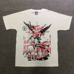 Hellstar Paradise Graphic Cream T-shirt