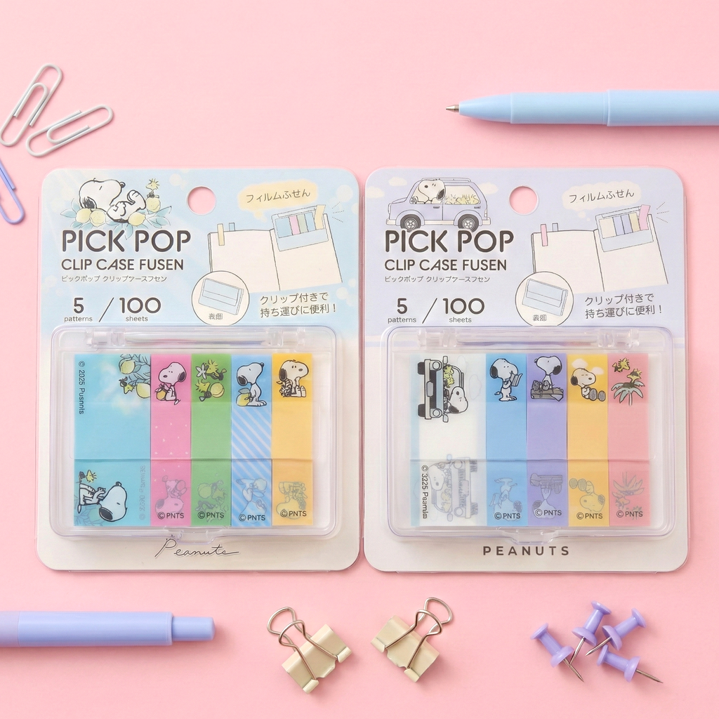 Peanuts Snoopy Pick Pop Sticky Notes - Lemons