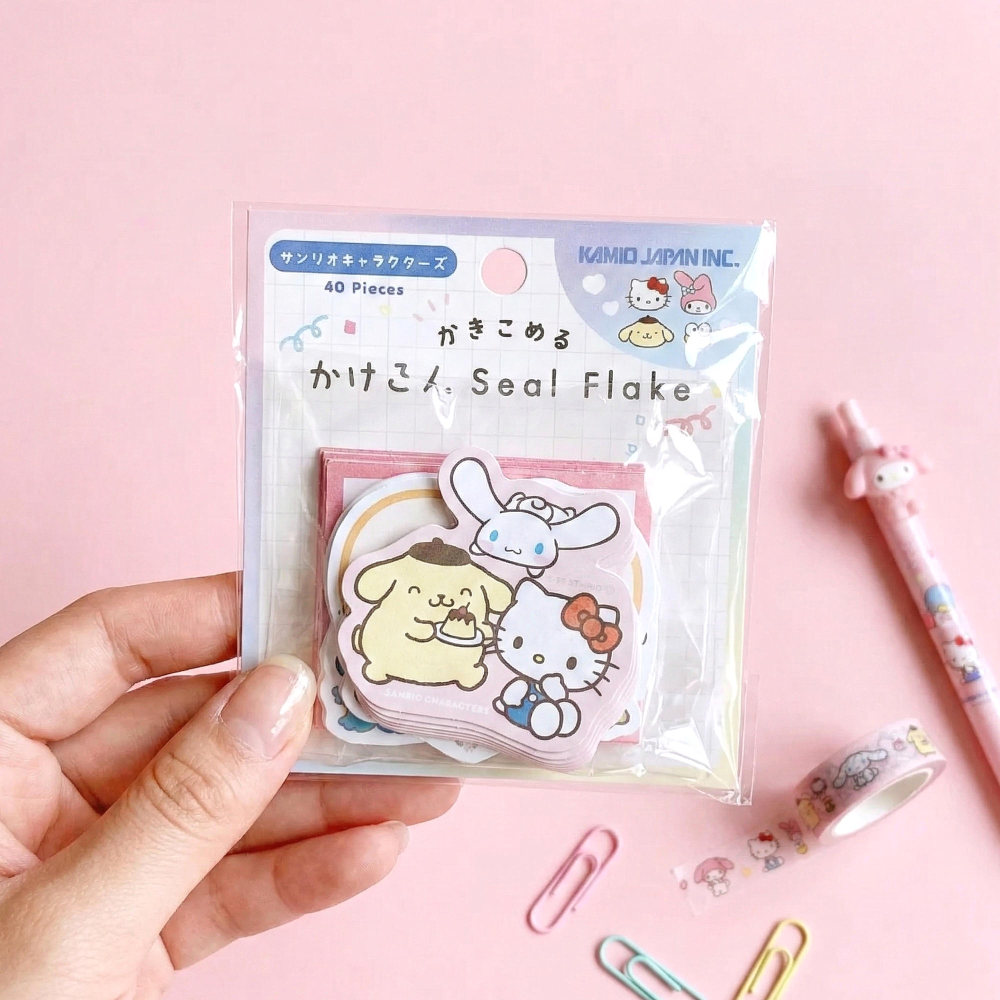 Sanrio Characters Write-On Stickers - Sanrio Mix
