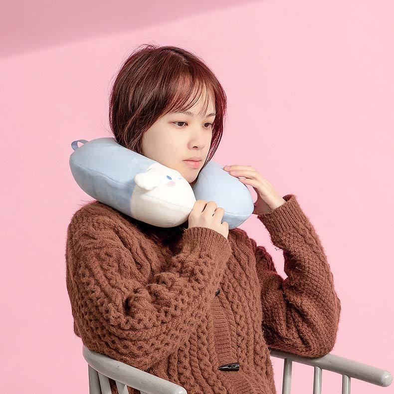 Sanrio Cinnamoroll Memory Foam U-Shaped Travel Pillow