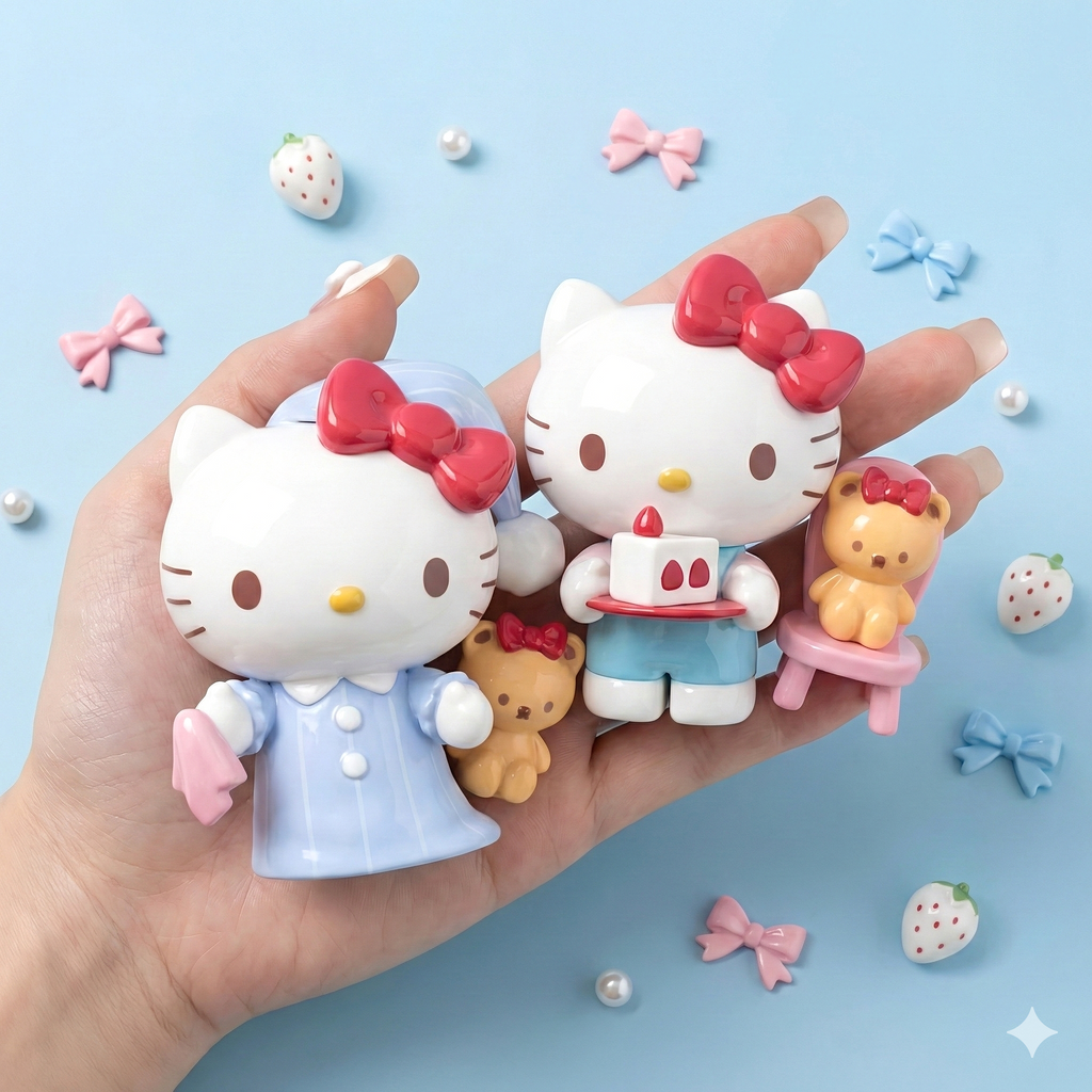 Sanrio Hello Kitty Figure - Limited 50th Anniversary Edition